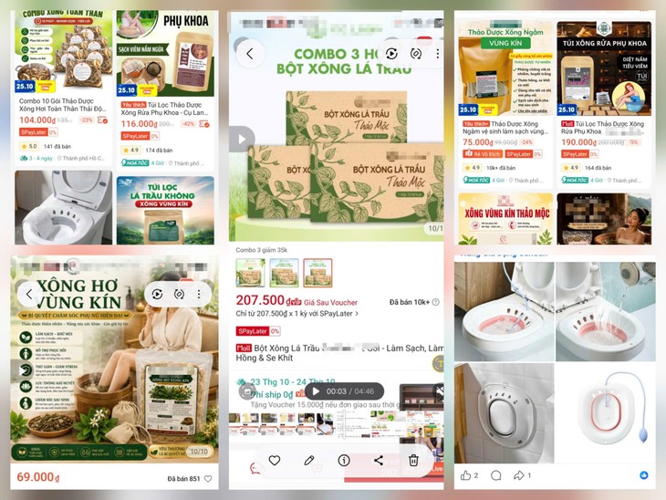 Nhiều sản phẩm xong vùng kín - Ảnh 1.