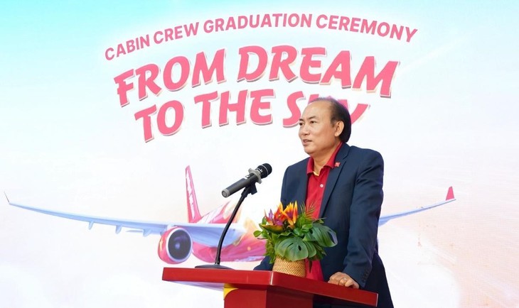 Rạng rỡ lễ tốt nghiệp tiếp viên hàng không tại Học viện Hàng không Victoria- Ảnh 2.