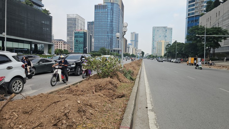 Hiện trạng nút giao Dương Đình Nghệ - Mễ Trì trước ngày xây hầm chui 655m- Ảnh 2.