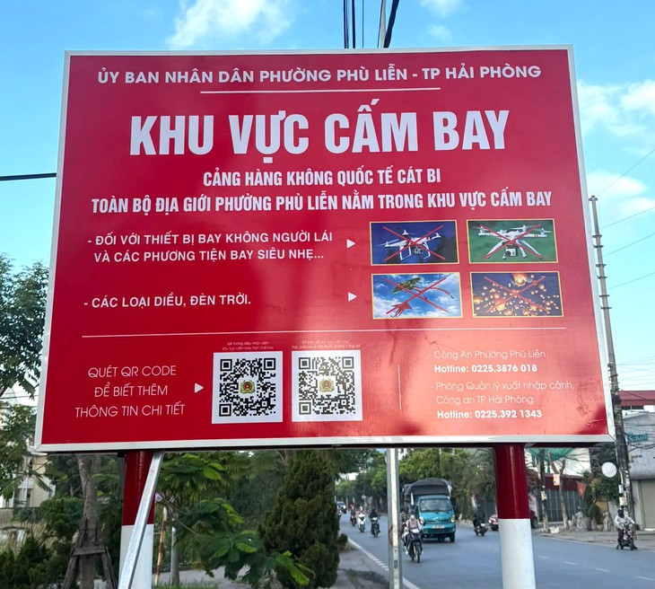 Những xã, phường, đặc khu nào ở Hải Phòng thuộc vùng cấm bay flycam?- Ảnh 1.