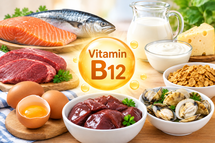 Vì sao nồng độ vitamin B12 vẫn thấp dù đã bổ sung? - Ảnh 1.