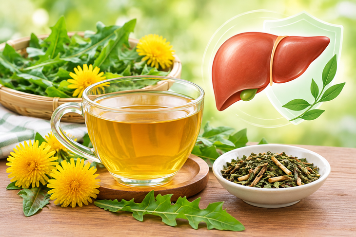 7 lợi ích tiềm năng của trà bồ công anh đối với sức khỏe - Ảnh 1.