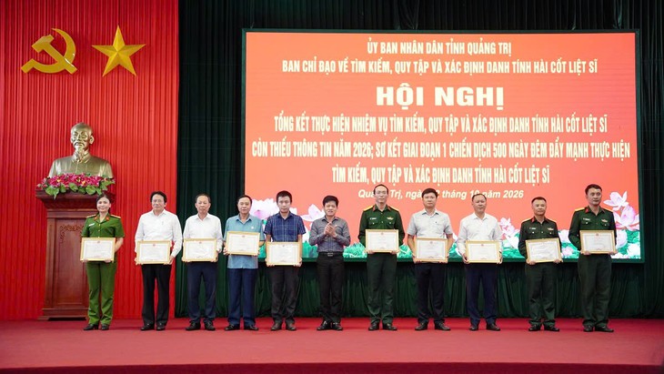 Số lượng hài cốt liệt sĩ tại Quảng Trị được quy tập, lấy mẫu AND - Ảnh 2.