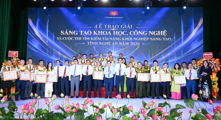 Hai bệnh viện ở Nghệ An giành giải Nhất sáng tạo khoa học, công nghệ năm 2026- Ảnh 2.