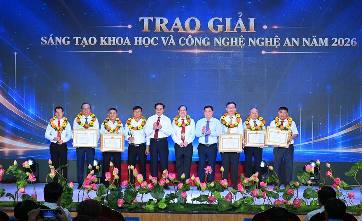 Hai bệnh viện ở Nghệ An giành giải Nhất sáng tạo khoa học, công nghệ năm 2026- Ảnh 1.