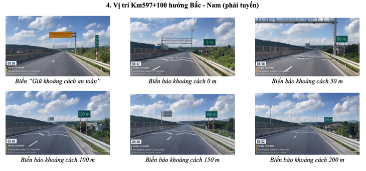 Rà soát 4 vị trí trên cao tốc trước khi xử phạt lỗi không giữ khoảng cách- Ảnh 5.