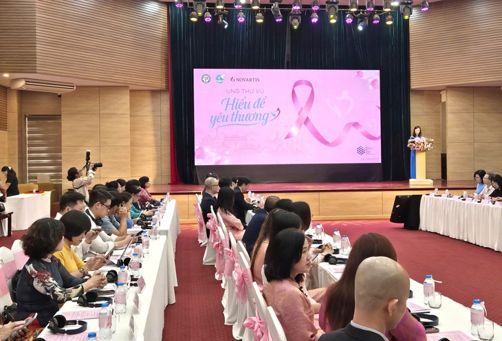Gần 26.000 ca ung thư vú mắc mới mỗi năm, nhiều người phát hiện muộn - Ảnh 1.