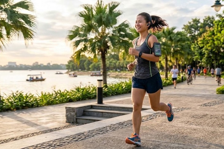 Đeo tai nghe khi chạy bộ: 5 lưu ý bảo vệ thính lực - Ảnh 1.