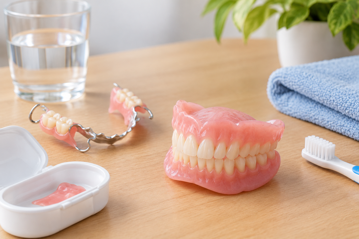 Hàm giả gây đau lợi, có nên cố đeo cho quen? - Ảnh 1.