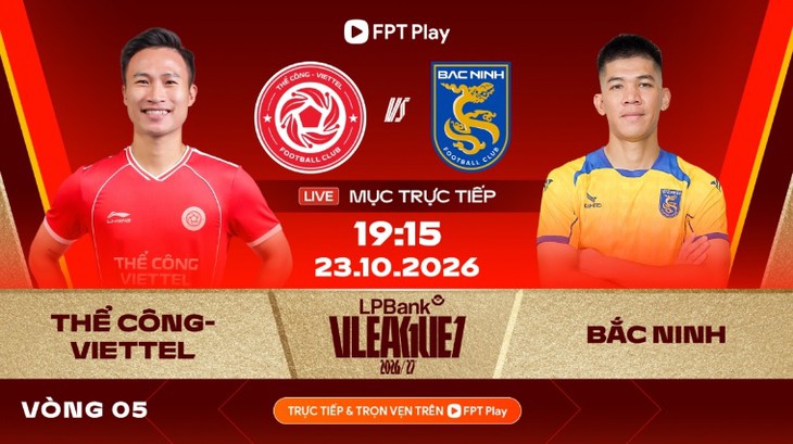 Lịch thi đấu bóng đá hôm nay ngày 23/10 - 24/10: Sôi động V-League - Ảnh 1.