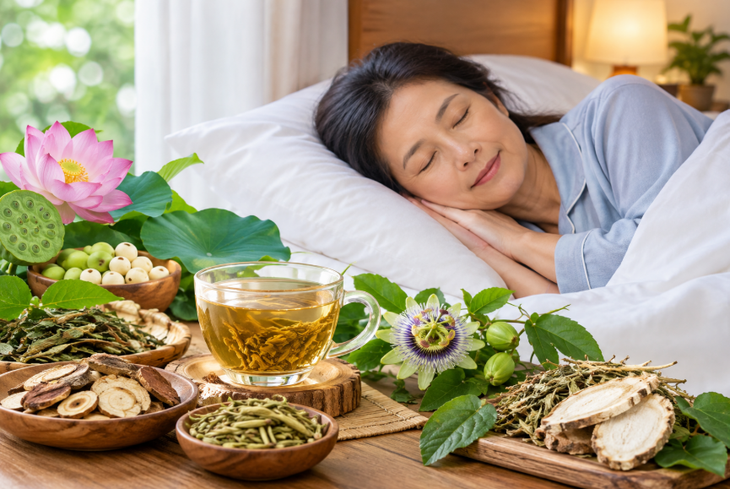 Chữa khó ngủ, mất ngủ tuổi 50 bằng cây thuốc nam quanh nhà - Ảnh 1.