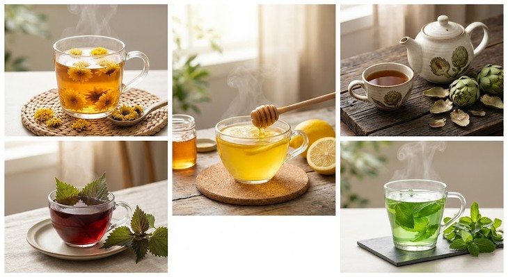 5 loại trà thảo dược giúp dễ chịu khi bị cúm A - Ảnh 1.
