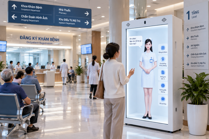 'Người số' Digital Human - một giải pháp AI cho ngành y tế, bệnh viện, phòng khám- Ảnh 1.