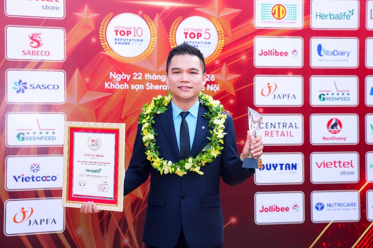 Vietnam Report vinh danh Herbalife đạt Top 10 Công ty Thực phẩm Uy tín 2026- Ảnh 2.