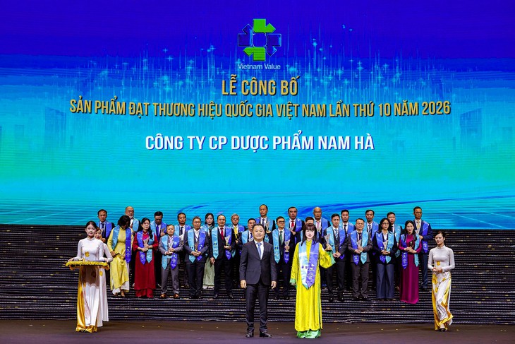 Dược Nam Hà ghi dấu tại Chương trình Thương hiệu Quốc gia Việt Nam- Ảnh 1.