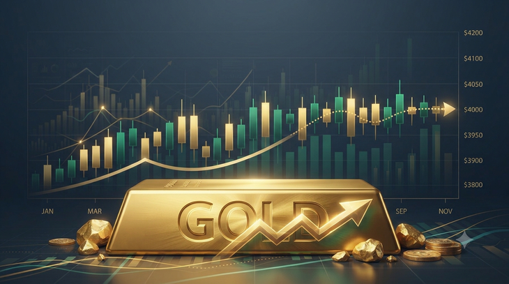 Giá vàng thế giới sáng 27/10 trầy trật giữ mốc 4.000 USD- Ảnh 1.