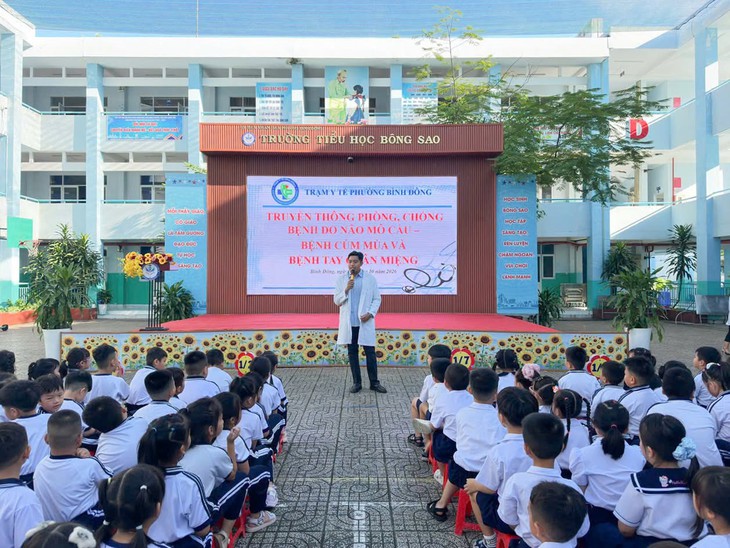 Các trường tại TPHCM tăng cường phòng bệnh não mô cầu- Ảnh 3.