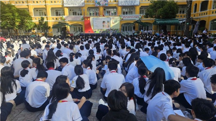 Các trường tại TPHCM tăng cường phòng bệnh não mô cầu- Ảnh 4.