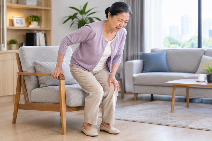 Khó đứng lên khỏi ghế sau 60 tuổi: 3 bài tập nên bắt đầu ngay - Ảnh 1.
