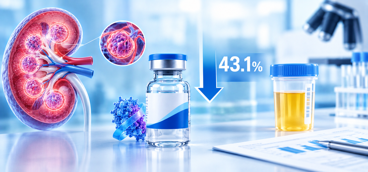 Thuốc tiêm giảm 43,1% protein niệu ở người mắc một trong những bệnh thận phố biến nhất - Ảnh 1.