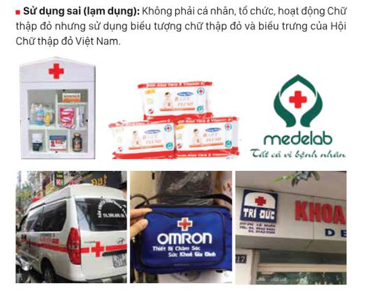 Phân biệt biểu tượng Chữ thập đỏ và biểu trưng Hội Chữ thập đỏ Việt Nam- Ảnh 2.