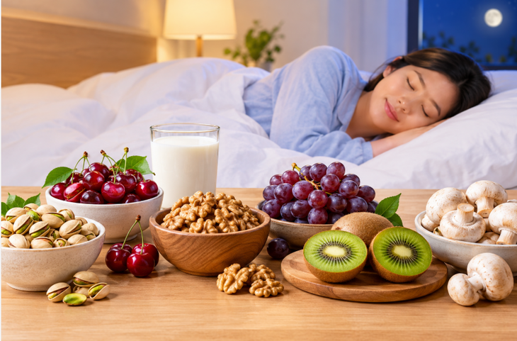 7 nguồn cung cấp melatonin tự nhiên giúp ngủ ngon hơn - Ảnh 1.
