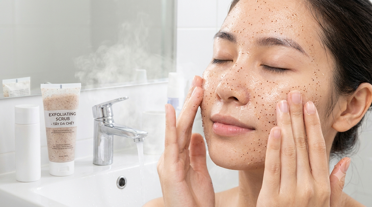 Lạm dụng tẩy da chết ảnh hưởng thế nào đến sức khỏe làn da? - Ảnh 2.