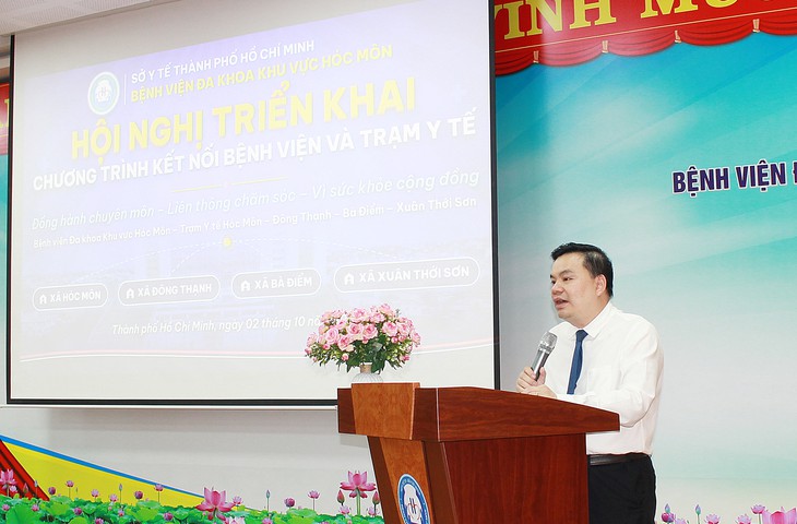 TPHCM: Bệnh viện kết nối trạm y tế, chăm sóc người có công và người yếu thế- Ảnh 1.