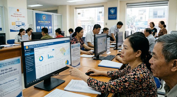 Sẽ thu phí khi khai thác thông tin trên Cơ sở dữ liệu tổng hợp quốc gia - Ảnh 1.