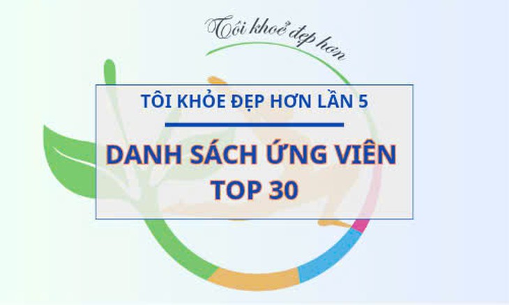 Chính thức lộ diện TOP30 ứng viên xuất sắc nhất Cuộc thi Tôi khoẻ đẹp hơn- Ảnh 1.