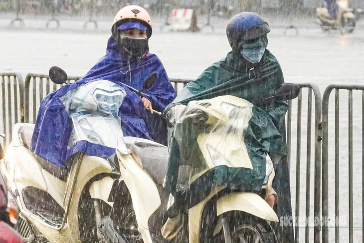 Miền Bắc chuyển lạnh, nhiệt giảm hàng chục độ- Ảnh 1.