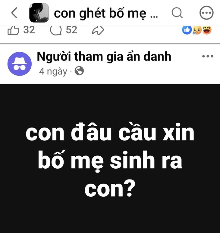 400.000 người tham gia, nhóm ‘Con ghét bố mẹ' có gây hại?- Ảnh 1.