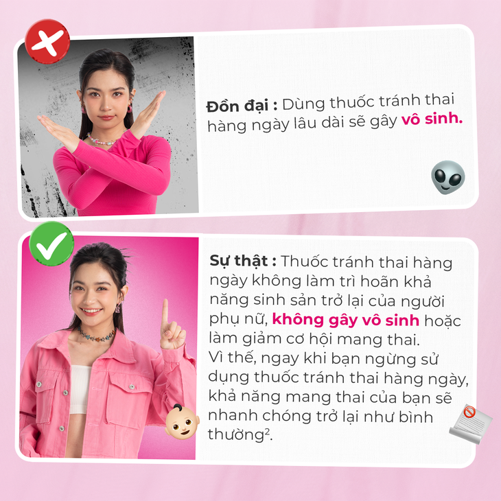 Hóa giải những tin đồn về thuốc tránh thai hàng ngày, cho nàng yên tâm 'yêu'- Ảnh 2.