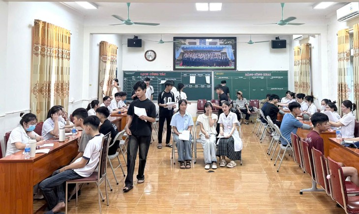 Nghệ An: Khám sức khỏe gần 2.000 học sinh, phát hiện nhiều bệnh lý- Ảnh 2.