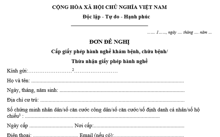 Thủ tục cho phép cơ sở khám, chữa bệnh được áp dụng kỹ thuật loại đặc biệt- Ảnh 2.