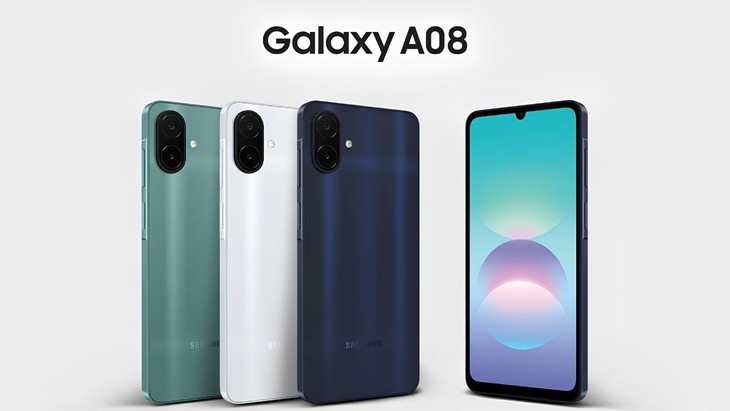 Samsung Galaxy A08: Mẫu điện thoại thực dụng với viên pin 6000 mAh, phần mềm dài hạn- Ảnh 1.