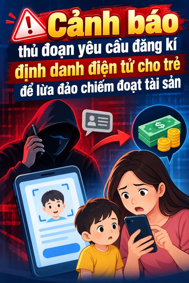 Đăng ký định danh điện tử cho trẻ: Cha mẹ cần nắm rõ thông tin này để không bị lừa đảo- Ảnh 1.