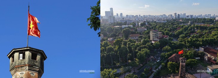 Hà Nội rực sắc đỏ hướng về ngày Giải phóng Thủ đô 10/10- Ảnh 1.