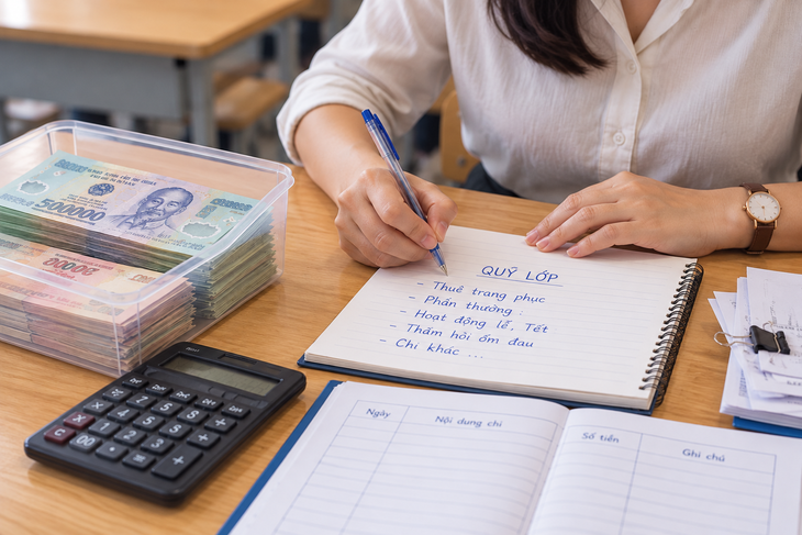 Ban phụ huynh lo lắng sau lệnh cấm thu quỹ lớp- Ảnh 2.