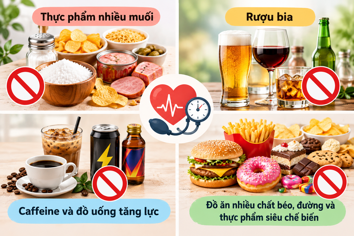 Đang dùng amlodipine trị tăng huyết áp nên tránh hoặc hạn chế thực phẩm, đồ uống nào? - Ảnh 1.