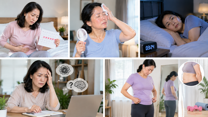 Nhận diện những thay đổi cơ thể phụ nữ tuổi 40 và cách chăm sóc sức khỏe - Ảnh 1.