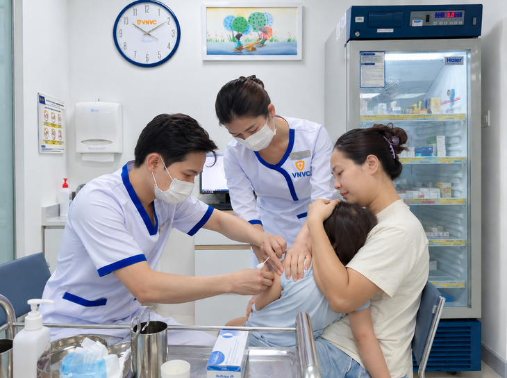 Hơn 25.000 trẻ em được VNVC hỗ trợ tiêm bù, tiêm nhắc trước năm học mới - Ảnh 2.