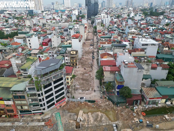 Cận cảnh ‘ngõ khổ' đang được thi công mở rộng gấp 4 lần- Ảnh 2.