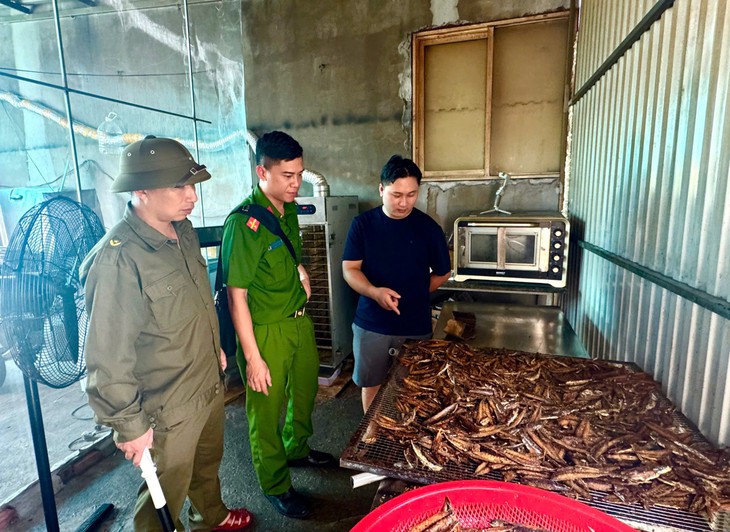 Kiểm tra Mộc Ngư Food, phát hiện hơn 80 kg cá đông lạnh không rõ nguồn gốc - Ảnh 1.