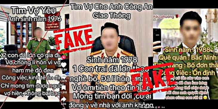 Cẩn thận trước những video 'công an tìm vợ' hút hàng trăm nghìn lượt xem - Ảnh 1.
