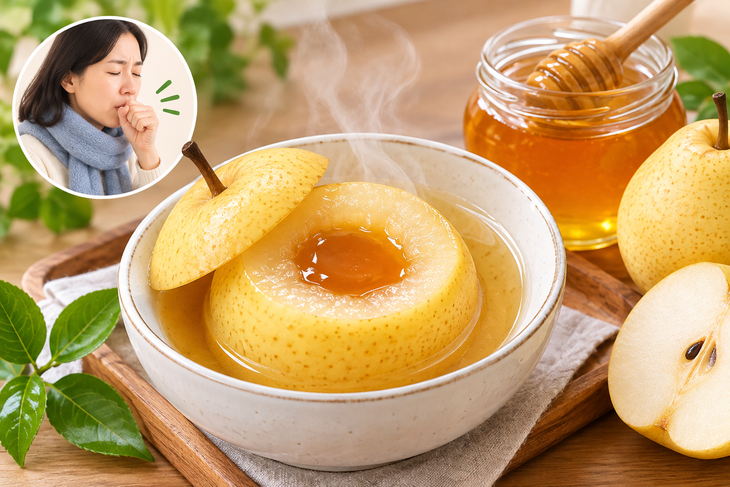 4 cách trị ho bằng quả lê - Ảnh 1.