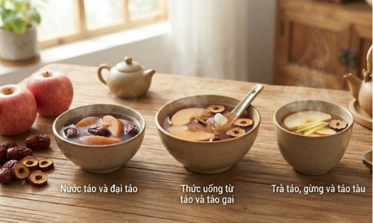 3 thức uống từ quả táo giúp kiện tỳ vị, dưỡng khí huyết - Ảnh 1.