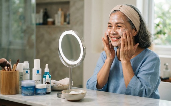 Sau tuổi 60, da khô và ngứa: Chăm sóc thế nào cho đúng? - Ảnh 1.