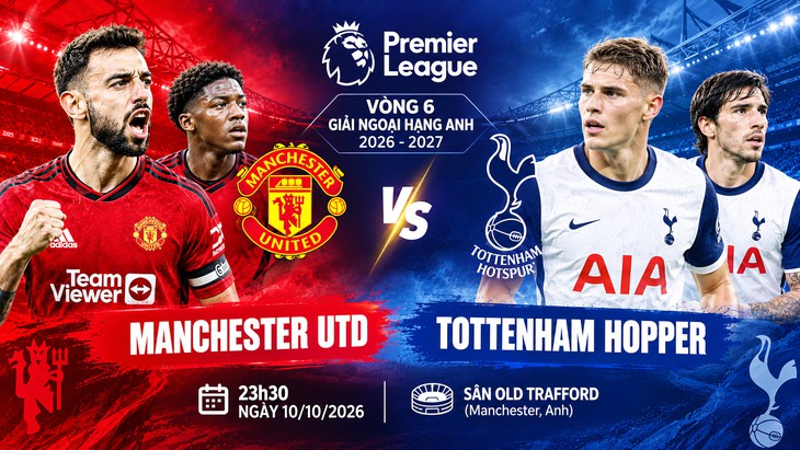 Nhận định Man Utd vs Tottenham (23h30 ngày 10/10): Khi những 'người cùng khổ' đụng độ- Ảnh 1.
