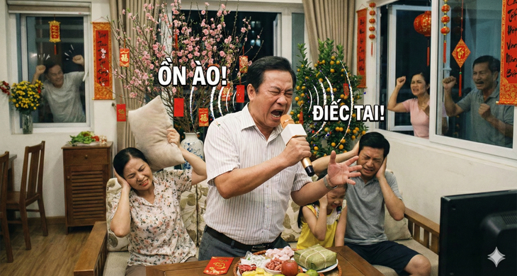 Hàng xóm hát karaoke ầm ĩ xuyên Tết, nên nhắc khéo hay báo công an?- Ảnh 2. Hàng xóm hát karaoke ầm ĩ xuyên Tết, nên nhắc khéo hay báo công an?- Ảnh 2.